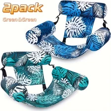 2Pack Inflatable Pool Float Hammocks Water Floating Mesh Chair for Adults Summer