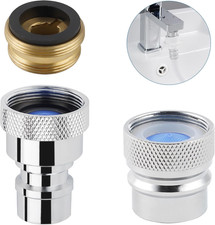 2 Pack Dishwasher Faucet Adapter, Faucet Adapter for Portable Washer for Kitchen