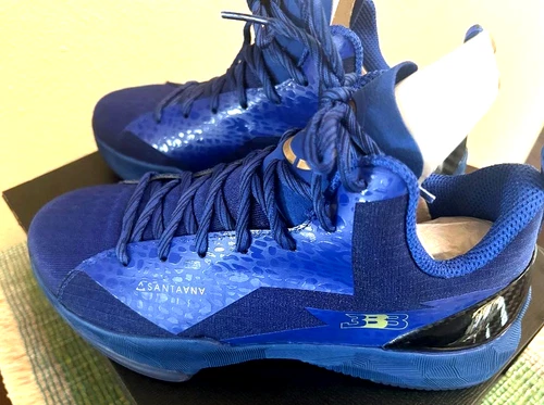BBB Big Baller Brand Z02 Independence Day Triple Blue Sneakers Size 7 NEW in BOX