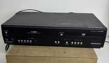 Magnavox DV220MW9 DVD Player 4-Head VHS Recorder VCR Combo No Remote Tested