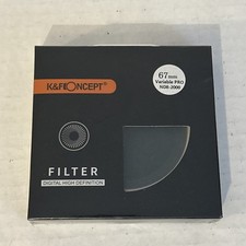 K F Concept 67mm Variable PRO ND8-2000 Filter NEW