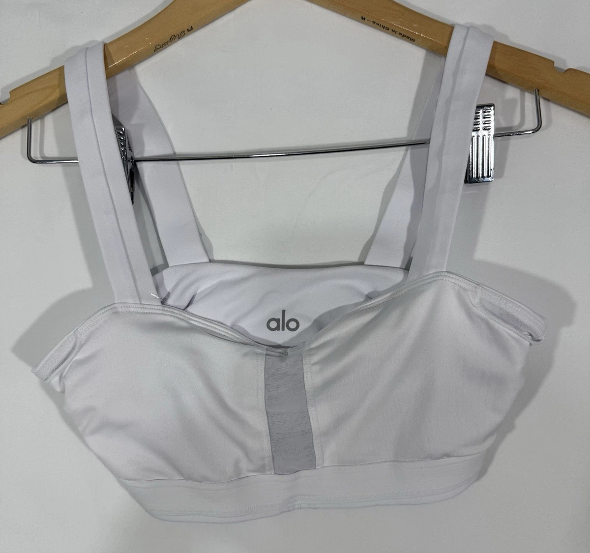 alo ホワイト ヨガブラ XSサイズ Alo Yoga Women's Lavish Bra White