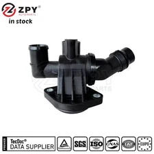 ZPY Thermostat w/ Housing Assembly For Audi A3 TT VW Golf Jetta Passat L4 2.0L