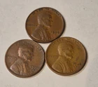 1936 P, D & S Lincoln Wheat Cent, Penny,  Fine Condition