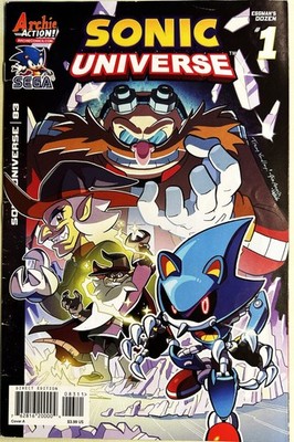 SONIC UNIVERSE Comic #83 May2016 EGGMAN S DOZEN 1 of 4 1st Ed Bagged Boarded FN