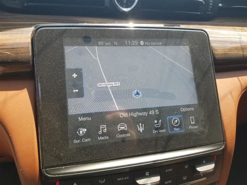17 2017 MASERATI QUATTROPO GRAN LUSSO FRONT VIEW WINDSHIELD CAMERA 68290304AE