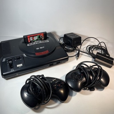 Sega Genesis Model 1 Console Bundle w Controllers, Cables, & 1 Game - Tested