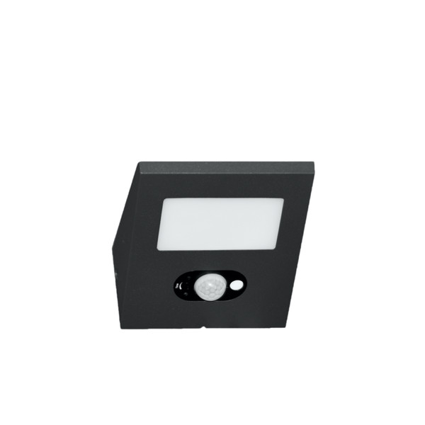 Solar-Led-Strahler 2,5W 4000K IP54 Schwarz Beneito Faure-image