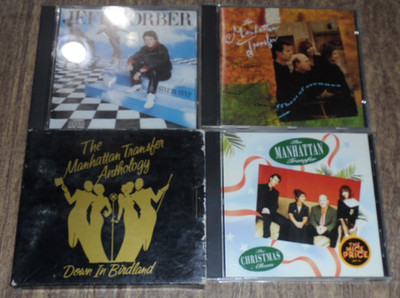 Jeff Lorber The Manhattan Transfer 4 CD Lot Step by Step DOWN IN BIRDLAND Offbea