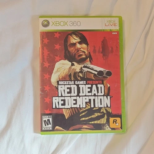 Rockstar Games Red Dead Redemption Xbox 360 Action Multiplayer Manual M Rated