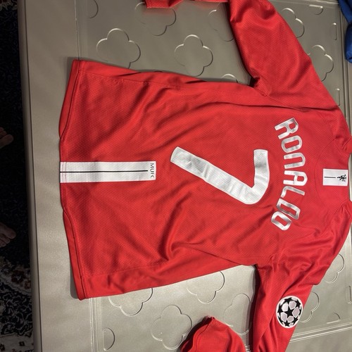 Ronaldo 2008/2009 UCL season jersey home