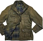 HOT Women's BARBOUR L1091 LADIES UTILITY PARKA LINED OLIVE WAX Jacket 10UK 6US S