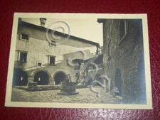 Postcard Gorizia - The Castle - Courtyard of Lanzichenecchi 1940 ca