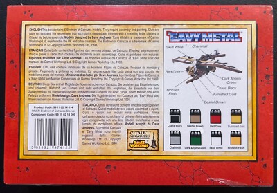 Warhammer Dogs Of War The Birdmen of Catrazza (1998) Sealed NIB