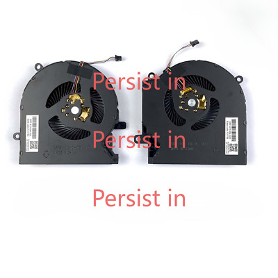 New CPU+GPU 12V Fan for HP OMEN 15-EK 15-EN TPN-Q236 M04215-001 M04216-001