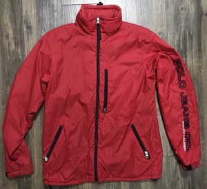 red polo jacket women's