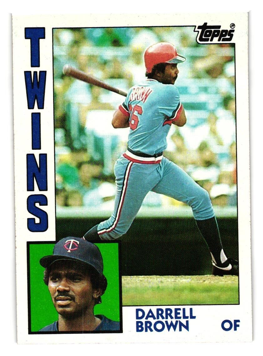 1984 Topps - #193 Darrell Brown (RC)