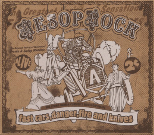 Aesop Rock Fast Cars, Danger, Fire and Knives (CD) Album