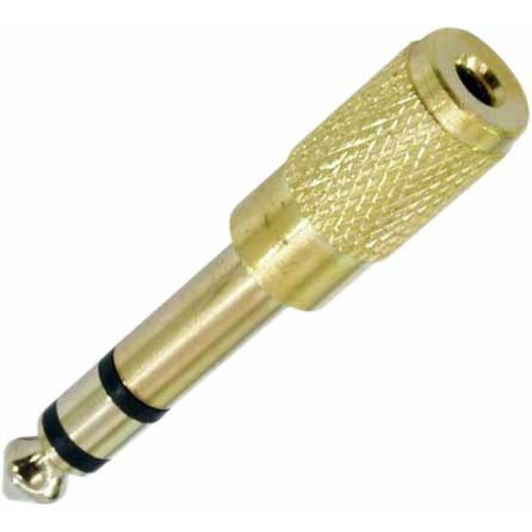 Клинкенадаптер Stecker 63 Buchse 35 мм стерео Neu 1990₽