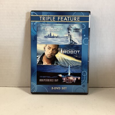 The Day After Tomorrow/I, Robot/Independence Day DVD, MULTIPLES SHIP/FREE!
