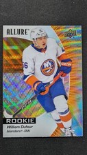 William Dufour NY Islanders Rookie Orange Slice 2023-24 Upper Deck Allure Hockey