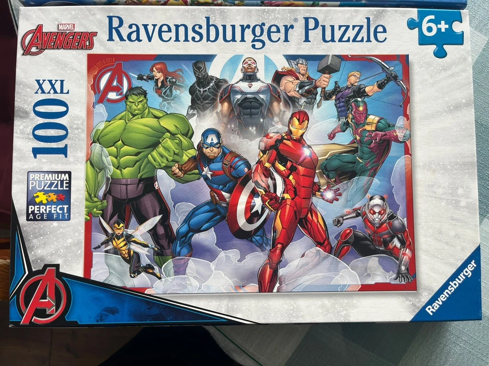 Ravensburger Puzzle 100 X3 (Cinderella, Marvel Avengers and Disney) - image 2 of 4