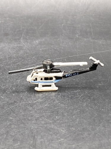 Micro Machines Galoob 1989 Bell Huey Police Helicopter Vintage Collectible Toy - Picture 4 of 7