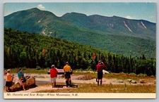 Postcard Mt Oseola And Scar Ridge White Mountains Kancamagus Hwy New Hampshire