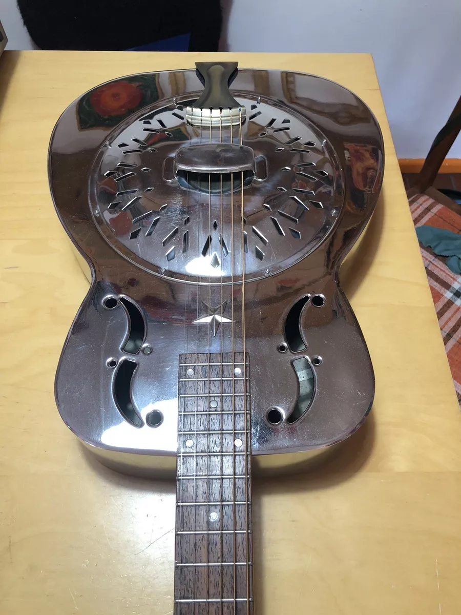 Vintage AMG1 Resonator Guitar. Customised