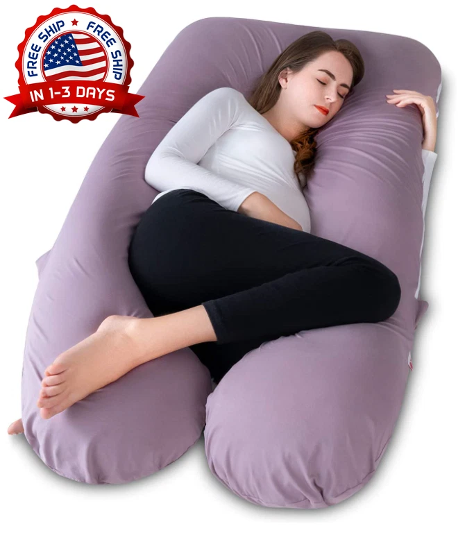 Almohada Para Embarazadas,Pillow For Pregnant Women Body Cotton Sleeping  Support