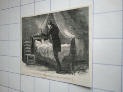 Wunderschön sie sah auch im Tod aus Kunstwerk Ausschnitt um 1899