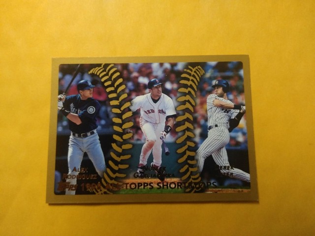 1999 TOPPS ALL STAR SHORTSTOPS 3UP DEREK JETER BASEBALL