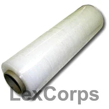 Stretch Wrap 4 Rolls 18" X 1500 Feet 80 Gauge Move Pallet Luggage Plastic