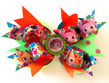 Beautiful Children's Character inspired hairbow for girls.