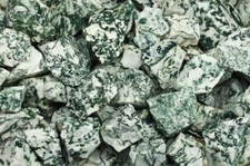 3 lbs Tree Agate Rough Stones - Natural Crystal Mineral Rock Specimens Tumbling