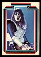 1978 Donruss Kiss 65 Ace Frehley EX d2