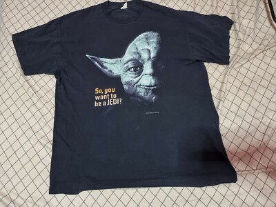 トップス 90s star wars yoda tee noroll Rare Yoda Star Wars Vintage 90's Movie T-shirt XL | eBay