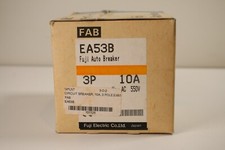 Fuji EA53B 10A amp circuit breaker 3P 550V