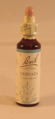 Vervain, Bach Flower Remedy 20ml. BBE 02/2030