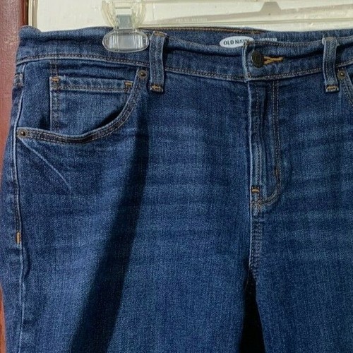Vecchio jeans blu navy ragazzo taglia 12 usato in ottime condizioni 34" x 27" - Foto 2 di 6