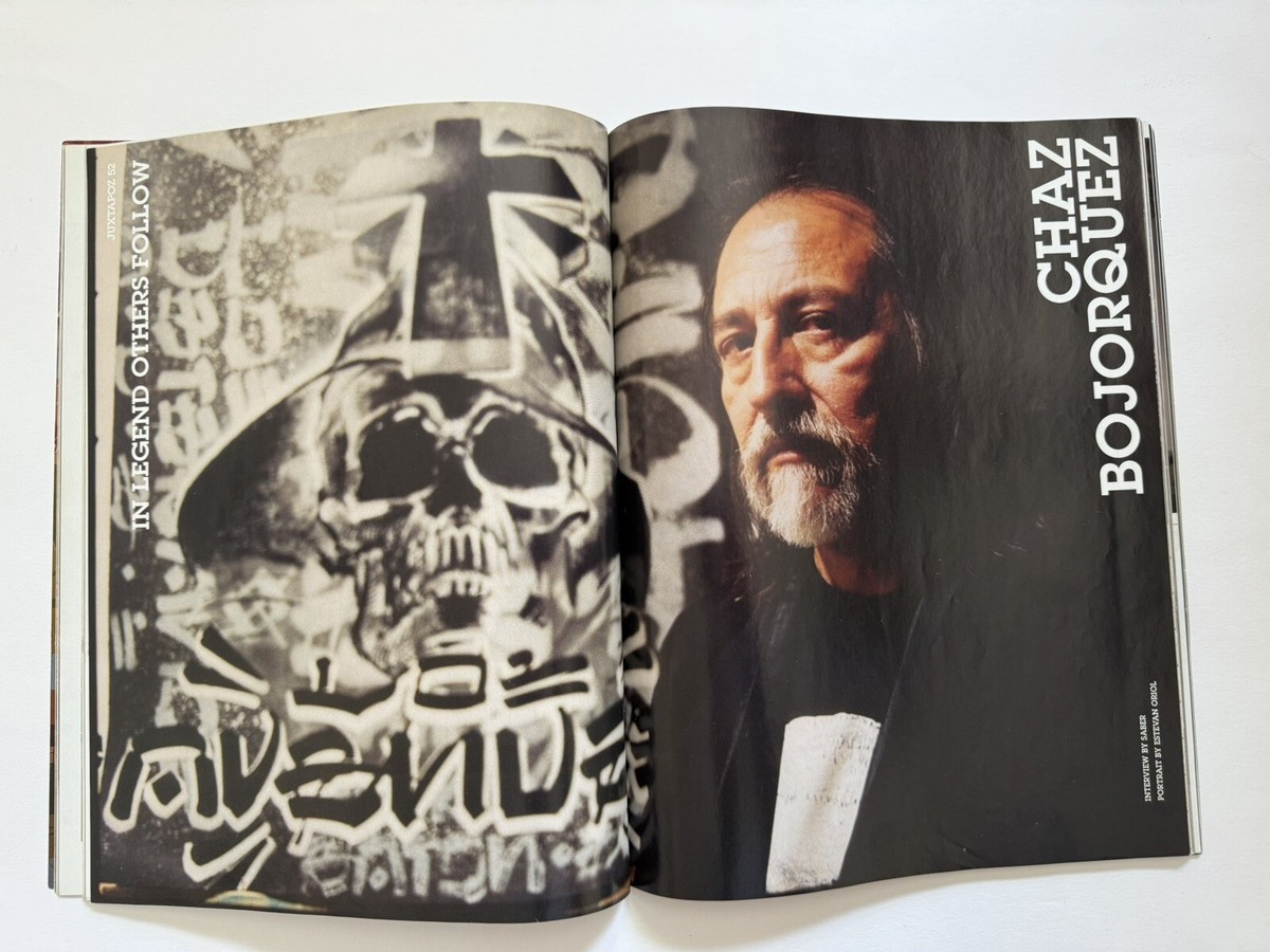 Chaz Bojorquez Signed (Calligraphy) Juxtapoz Art and Culture