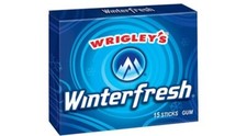Wrigley's Winterfresh Chewing Gum 15 Sticks 5 Packs Free Shipping