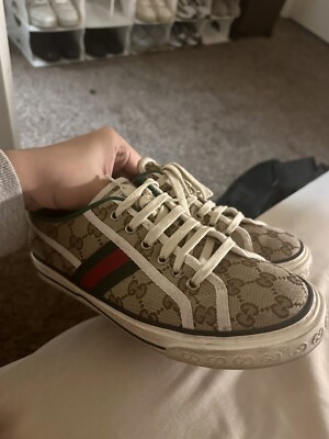 GUCCI Mens' GG Gucci Tennis 1977 sneakers Size