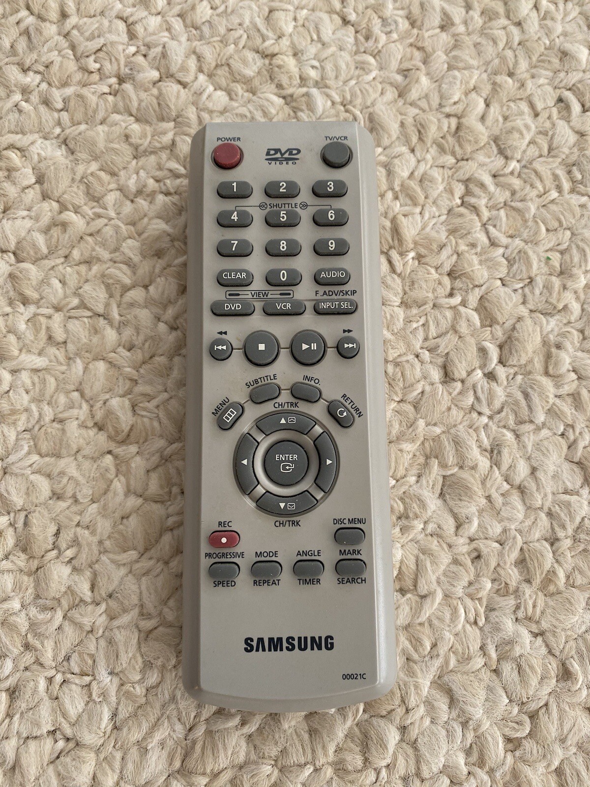 Samsung DVDV5500 DVD VCR VHS 4 Head Combo with Remote & Manual, DVD