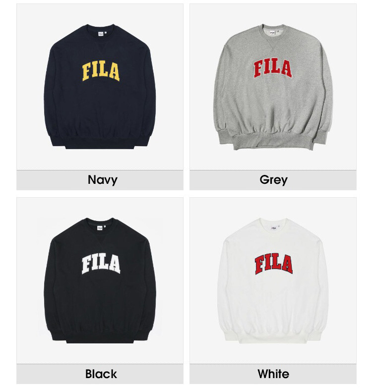 Indvending Stevenson ugunstige SALE) BTS Jungkook RM X FILA Newtro Overfit Varsity Sweatshirt + Free  Shipping | eBay