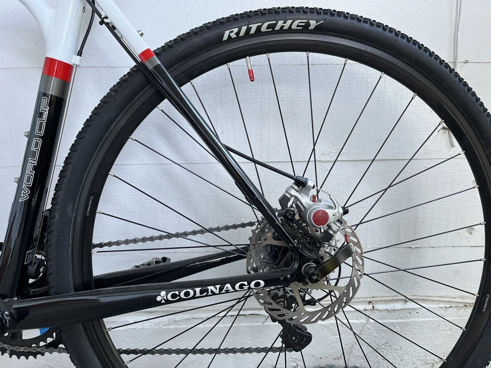 Colnago World Cup SL Disc 105 50cm - Upgraded, Lightly Used Cyclocross Bike - Image 3 of 4