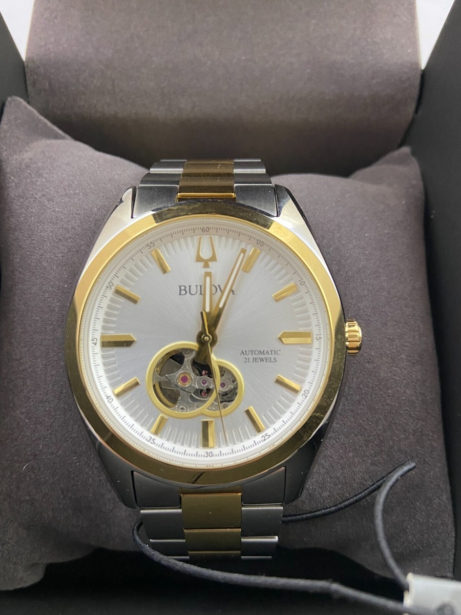 BULOVA OCEANOGRAPHER 25 JEWELS 社外レザーベルト BULOVA OCEANOGRAPHER 25 JEWELS 80s VINTAGE BLACK & SILVER