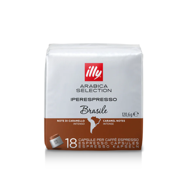 108 Capsule Illy Compatibili Iperespresso Brasile