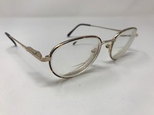 Vintage Flex Hinge Boulevard Boutique 84076 50-18-140 Gold Demi Amber GJ76