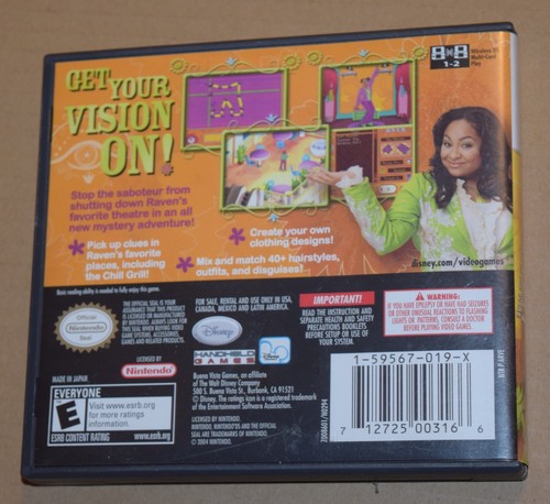 That's So Raven Psychic on the Scene (Nintendo DS, 2006) - Picture 4 of 4
